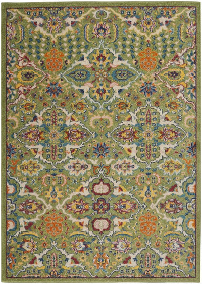 Nourison - Allur Area Rug - 4 x 6 Sage Ivory - ALR03-99446837462 veiw 1