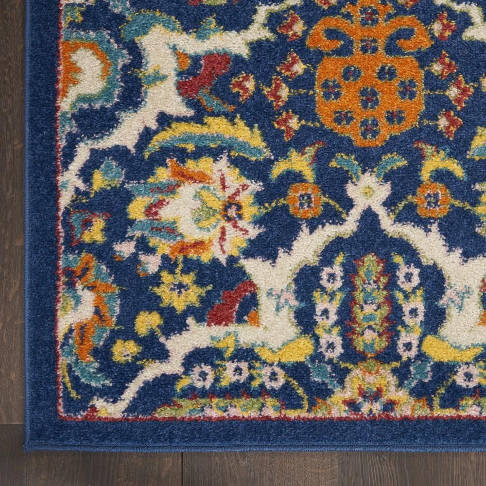Nourison - Allur Area Rug - 53in x 73in Navy Multicolor - ALR03-99446838094 veiw 2