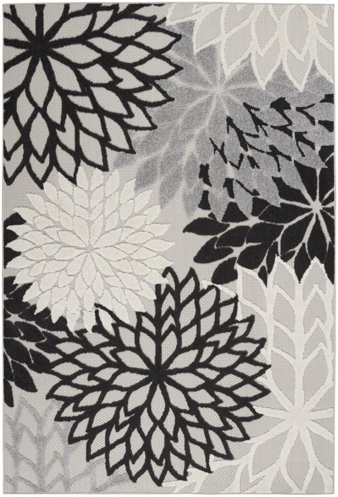 Nourison - Aloha Area Rug - 36in x 56in Black White - ALH05-99446826831 veiw 1
