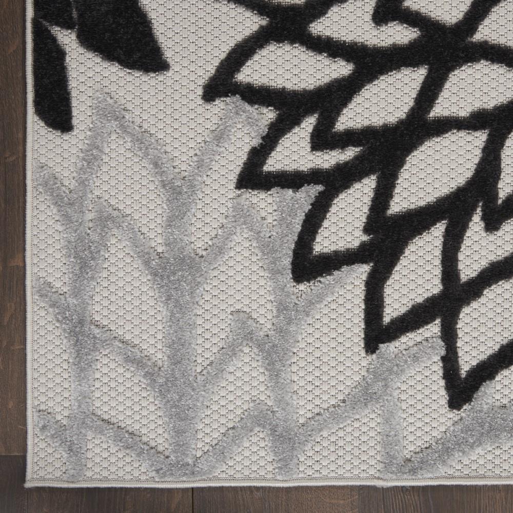 Nourison - Aloha Area Rug - 36in x 56in Black White - ALH05-99446826831 veiw 2