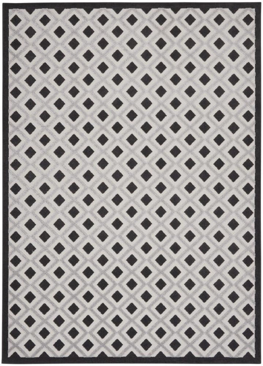 Nourison - Aloha Area Rug - 96in x 13 Black White - ALH26-99446829535 veiw 1