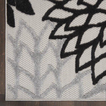 Nourison - Aloha Area Rug - 9 x 12 Black White - ALH05-99446829542 veiw 2