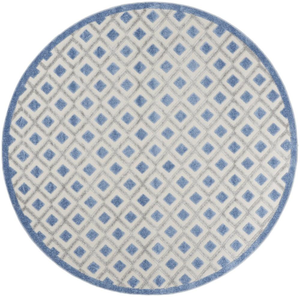 Nourison - Aloha Area Rug - Bone/Blue - ALH26-99446829276 veiw 1