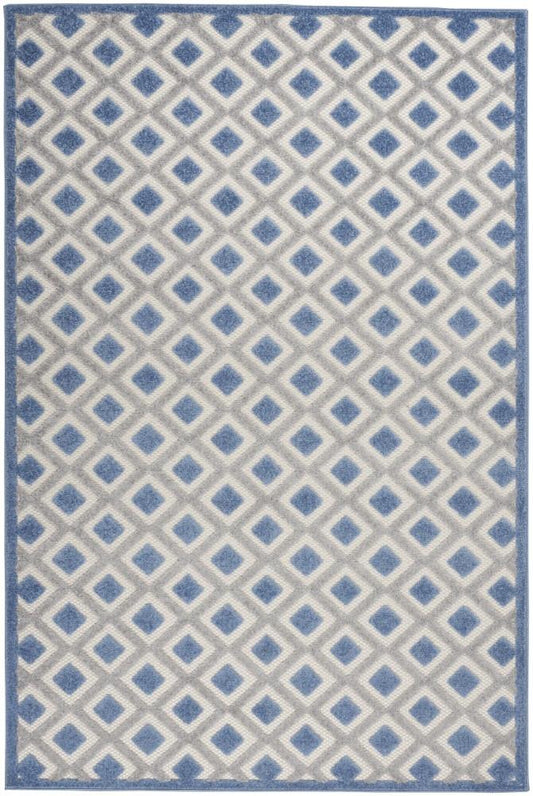 Nourison - Aloha Area Rug - Bone/Blue - ALH26-99446829221 veiw 1