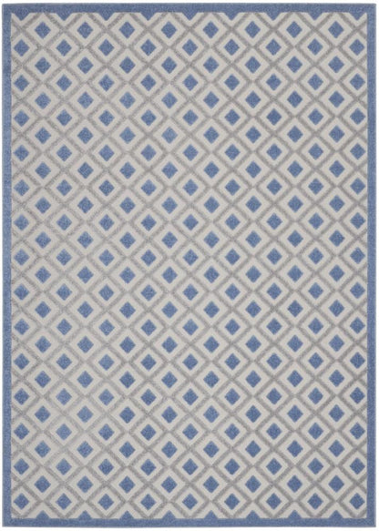 Nourison - Aloha Area Rug - Bone/Blue - ALH26-99446829351 veiw 1