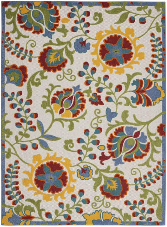 Nourison - Aloha Area Rug - 12 x 15 Ivory/Multi - ALH17-99446829634 veiw 1