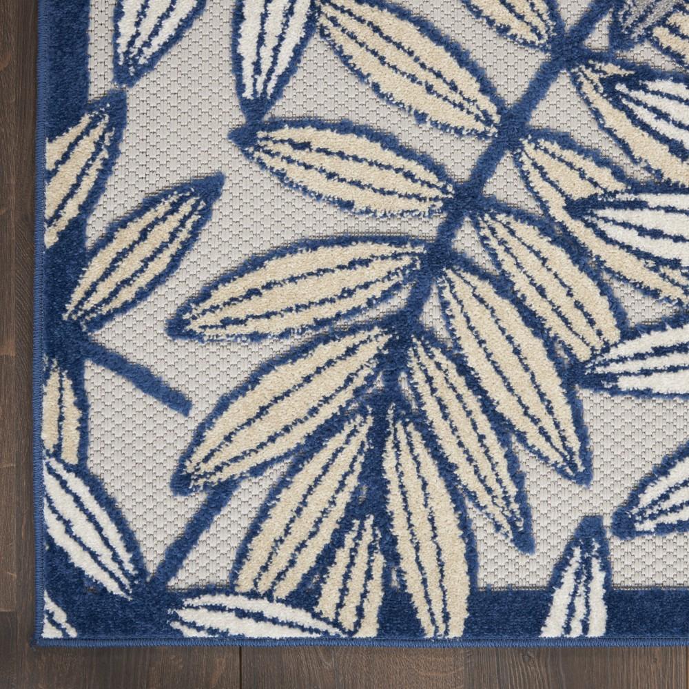 Nourison - Aloha Area Rug - 53in x 75in Ivory/Navy - ALH18-99446827753 veiw 2