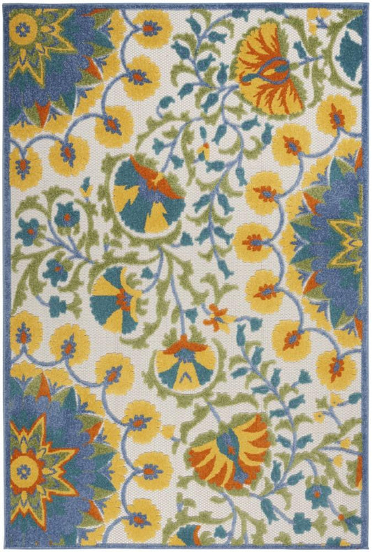 Nourison - Aloha Area Rug - 53in x 75in Multicolor - ALH22-99446828392 veiw 1