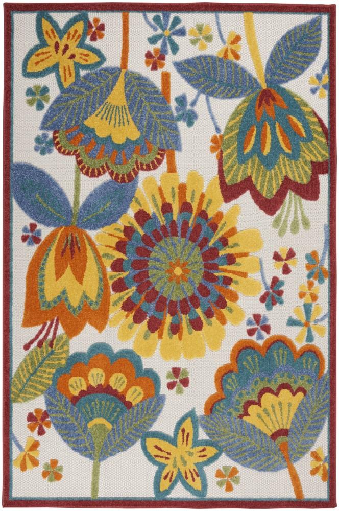 Nourison - Aloha Area Rug - 6 x 9 Multicolor - ALH25-99446829061 veiw 1