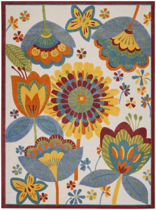 Nourison - Aloha Area Rug - 710in x 106in Multicolor - ALH25-99446829122 veiw 1