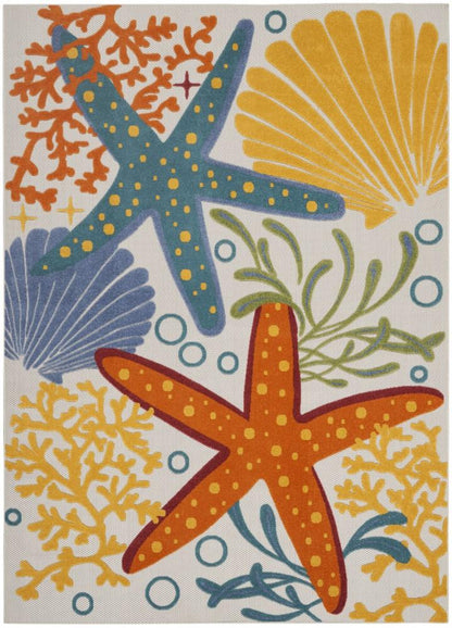 Nourison - Aloha Area Rug - 96in x 13 Multicolor - ALH24-99446828798 veiw 1