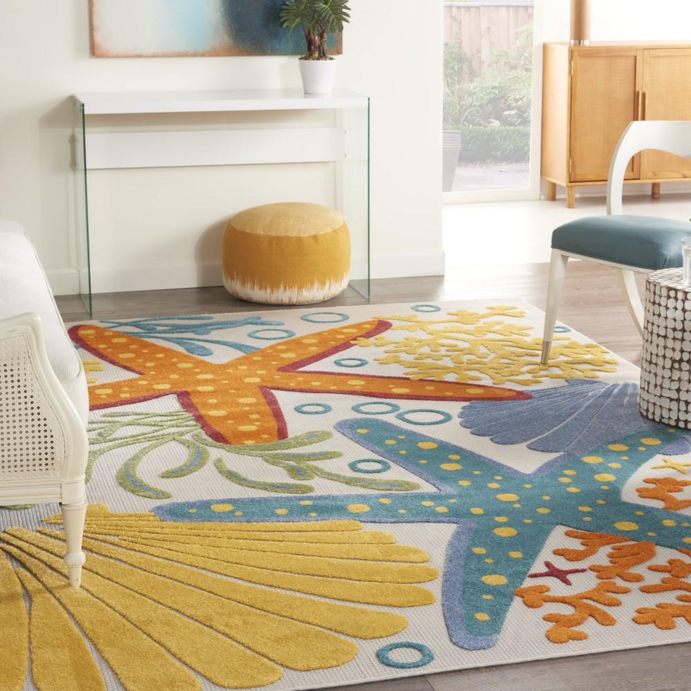 Nourison - Aloha Area Rug - 96in x 13 Multicolor - ALH24-99446828798 veiw 2