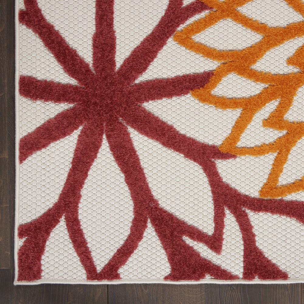 Nourison - Aloha Area Rug - 36in x 56in Red Multi Colored - ALH05-99446827029 veiw 2