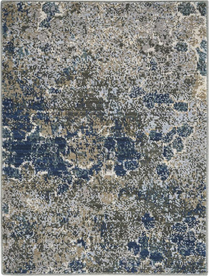 Nourison - Artworks Area Rug - Bone/Blue - ATW02-99446725783_CLOSEOUT veiw 1
