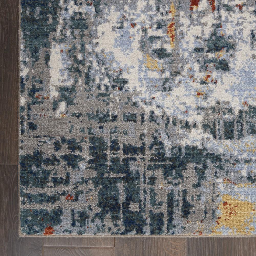 Nourison - Artworks Area Rug - 23in x 3 Slate/Brick - ATW03-99446725837 - CLOSEOUT veiw 2