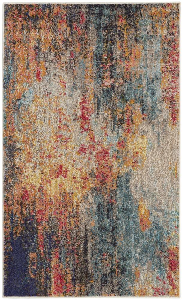Nourison - Celestial Area Rug - 3 x 5 Multicolor - CES15-99446815958 veiw 1