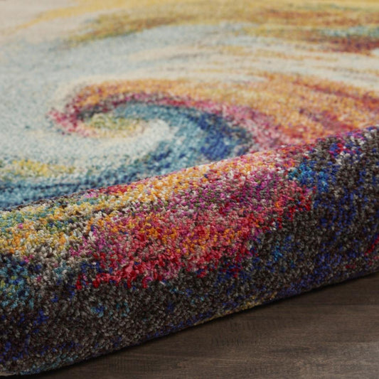 Nourison - Celestial Area Rug - 22in x 39in Wave - CES07-99446815859 veiw 2