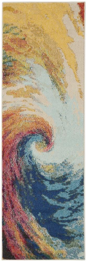 Nourison - Celestial Area Rug - 22in x 76in Wave - CES07-99446815866 veiw 1