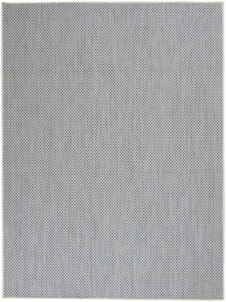 Nourison - Courtyard Area Rug - 6 x 9 Ivory Blue - COU01-99446841780 veiw 1