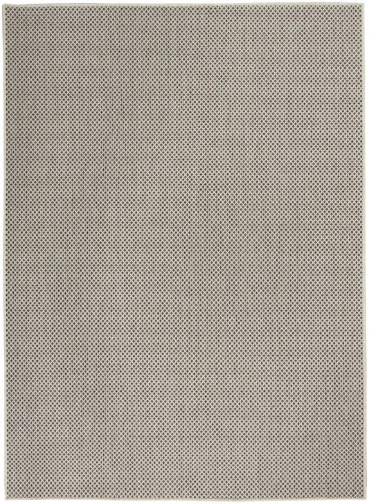 Nourison - Courtyard Area Rug - 6 x 9 Ivory Charcoal - COU01-99446841872 veiw 1