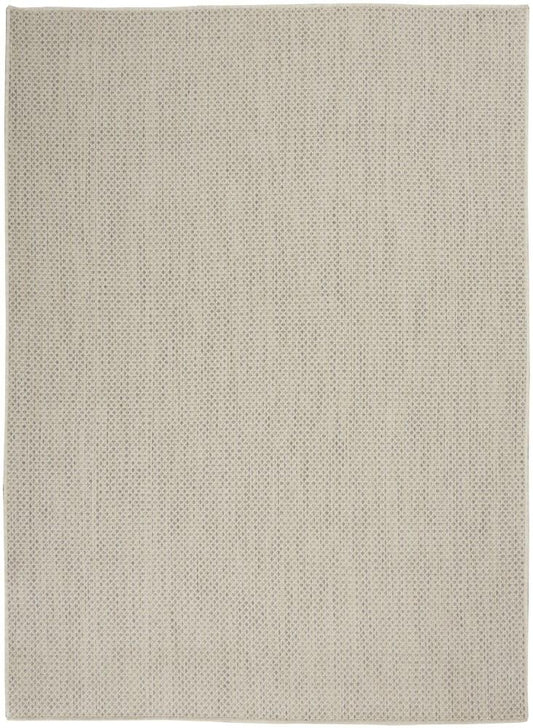 Nourison - Courtyard Area Rug - 5 x 7 Ivory Silver - COU01-99446842060 veiw 1