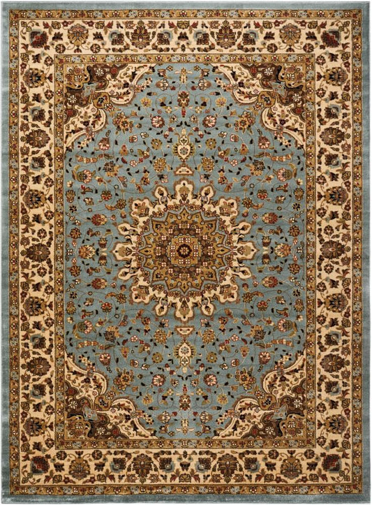 Nourison - Delano Area Rug - 9 x 12 Blue - DEL04-99446031808_CLOSEOUT veiw 1