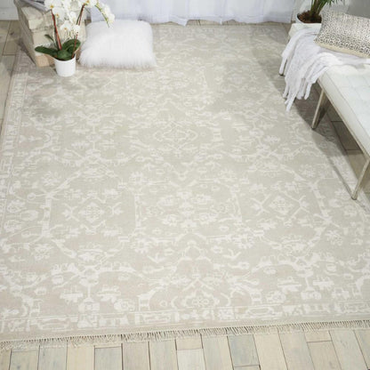 Nourison - Elan ELN02 Grey 56in x 8 Area Rug - ELN02-99446377708_CLOSEOUT veiw 2
