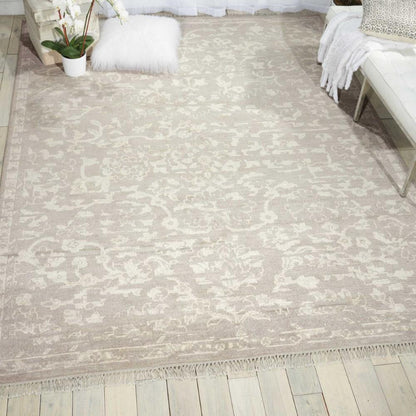 Nourison - Elan ELN03 Grey 56in x 8 Area Rug - ELN03-99446377791_CLOSEOUT veiw 2