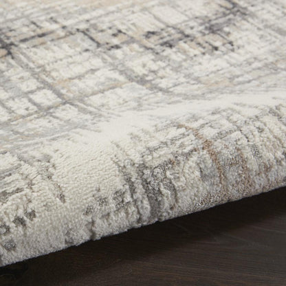 Nourison - Elation Area Rug - 4 x 6 Grey Ivory - ETN04-99446840370 veiw 2