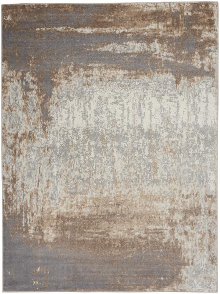 Nourison - Elation Area Rug - 4 x 6 Grey Ivory - ETN07-99446840707 veiw 1
