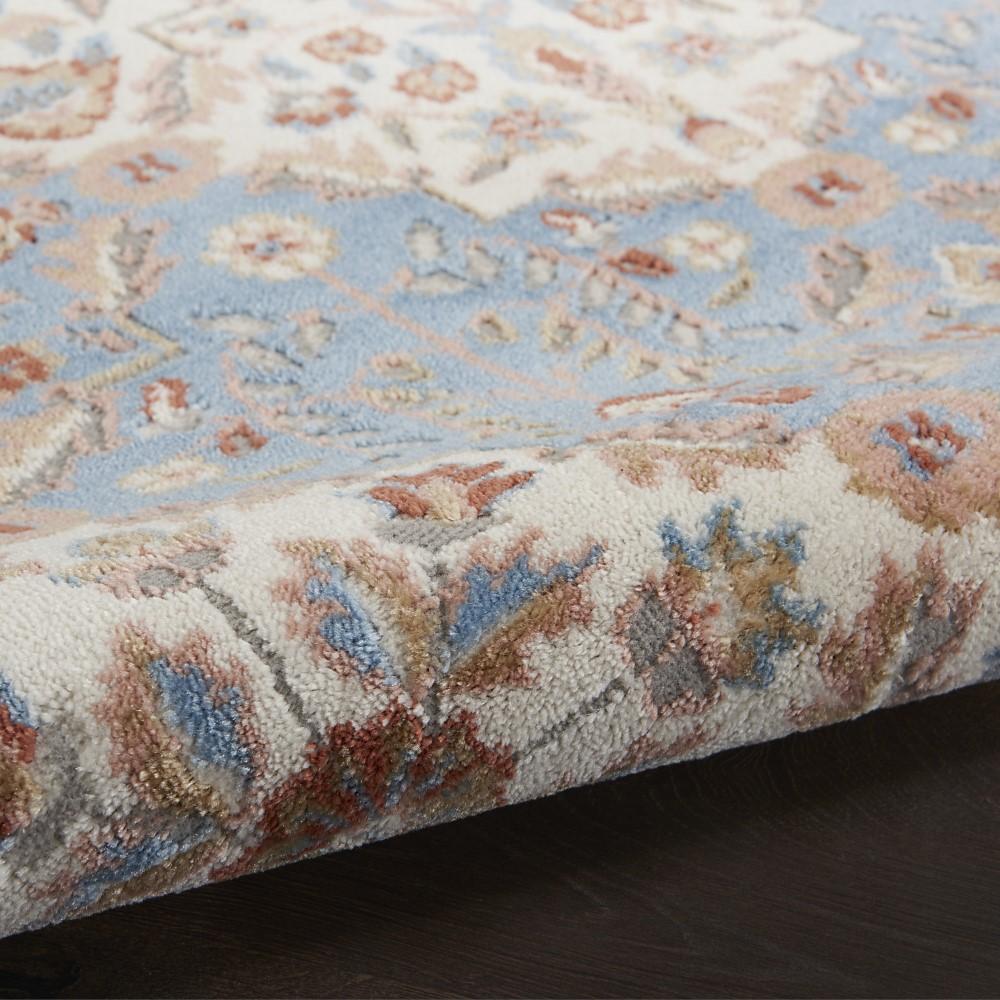 Nourison - Elation Area Rug - 4 x 6 Ivory Blue - ETN08-99446840837_CLOSEOUT veiw 2