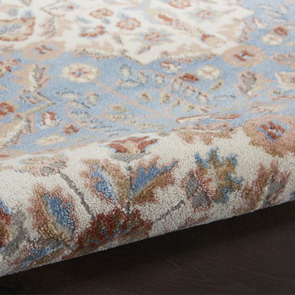 Nourison - Elation Area Rug - 4 x 6 Ivory Blue - ETN08-99446840837_CLOSEOUT veiw 2