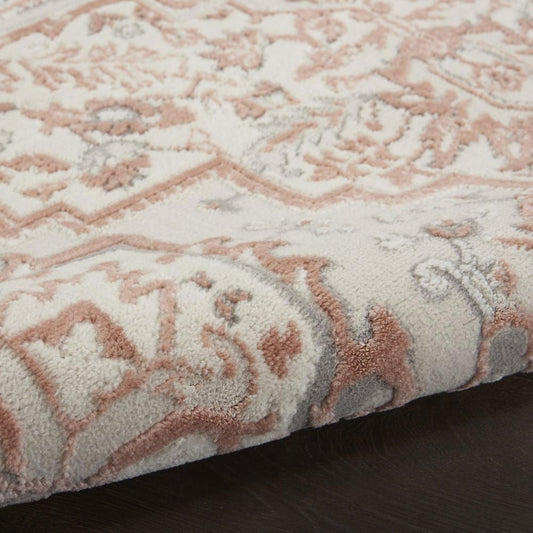Nourison - Elation Area Rug - 4 x 6 Ivory Brick - ETN10-99446841223 veiw 2