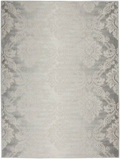 Nourison - Elation Area Rug - 4 x 6 Ivory Grey - ETN03-99446839831 veiw 1