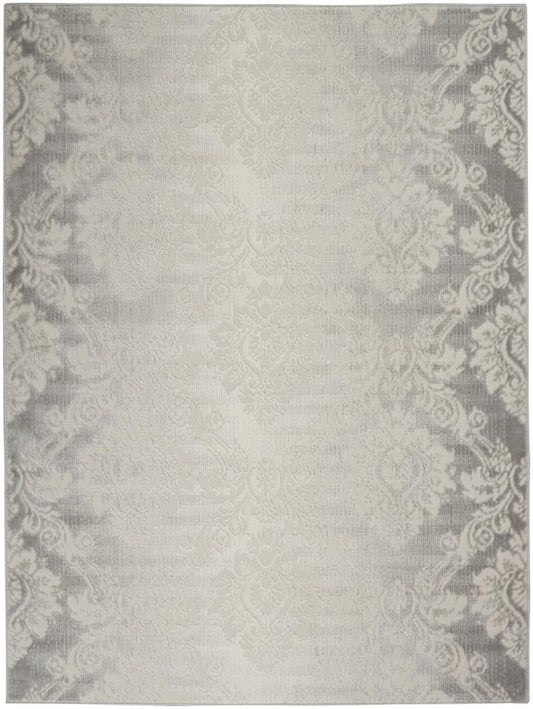 Nourison - Elation Area Rug - 4 x 6 Ivory Grey - ETN03-99446839831 veiw 1