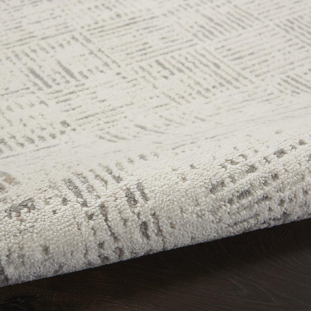 Nourison - Elation Area Rug - 53in x 73in Ivory Grey - ETN05-99446840462 veiw 2