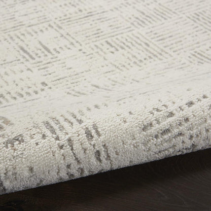 Nourison - Elation Area Rug - 53in x 73in Ivory Grey - ETN05-99446840462 veiw 2