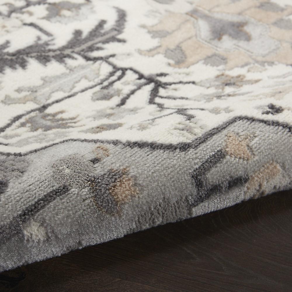 Nourison - Elation Area Rug - 53in x 73in Ivory Grey - ETN09-99446841162 veiw 2