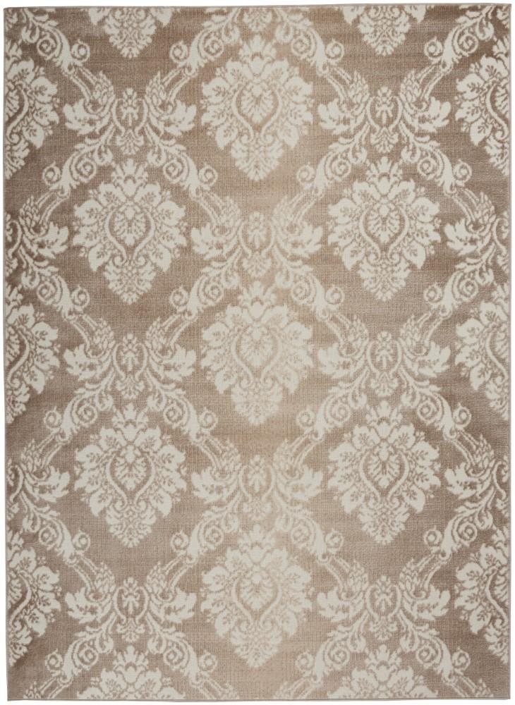 Nourison - Elation Area Rug - 4 x 6 Ivory Mocha - ETN03-99446840080 veiw 1