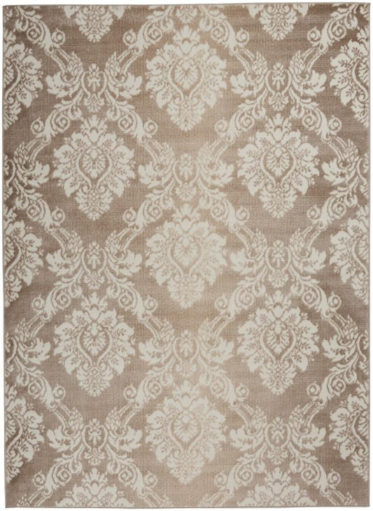 Nourison - Elation Area Rug - 4 x 6 Ivory Mocha - ETN03-99446840080 veiw 1