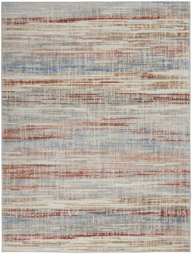 Nourison - Elation Area Rug - 4 x 6 Ivory Multicolor - ETN01-99446839657 veiw 1