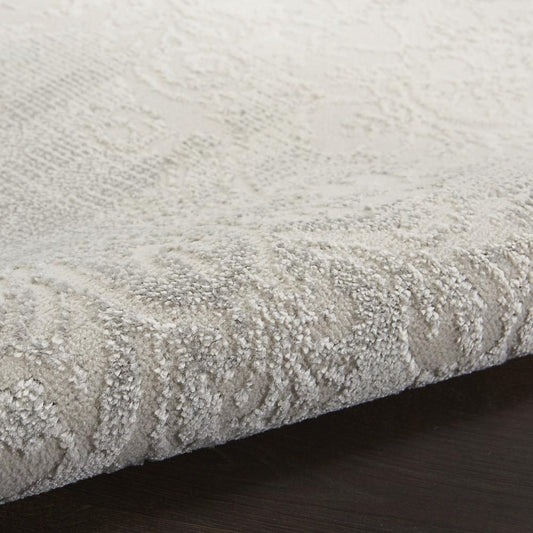Nourison - Elation Area Rug - 53in x 73in Ivory Grey - ETN03-99446839848 veiw 2