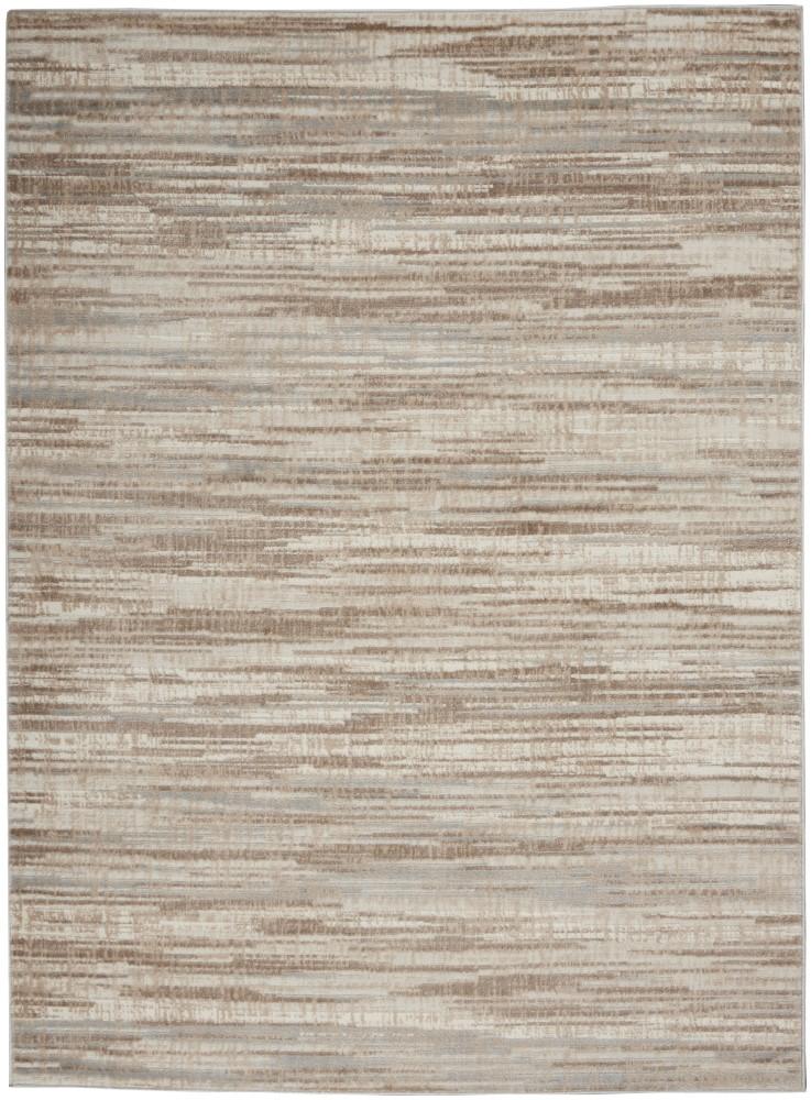Nourison - Elation Area Rug - 53in x 73in Ivory Grey - ETN01-99446837745 veiw 1