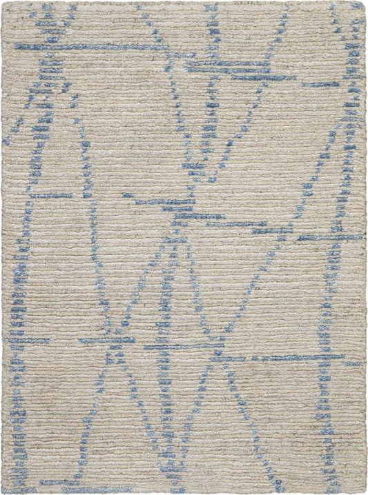 Nourison - Ellora Area Rug - 23in x 3 Sky - ELL02-99446384805 veiw 1