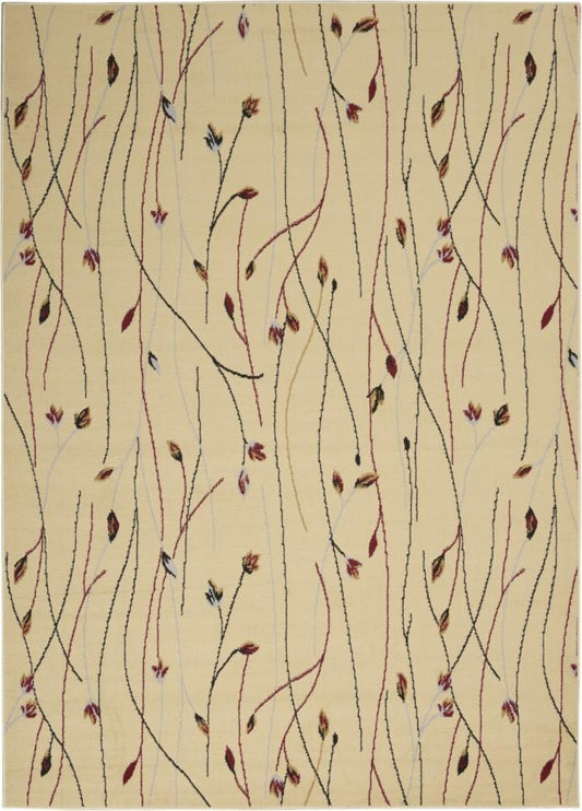 Nourison - Grafix Area Rug - 39in x 59in Cream - GRF15-99446810199 veiw 1