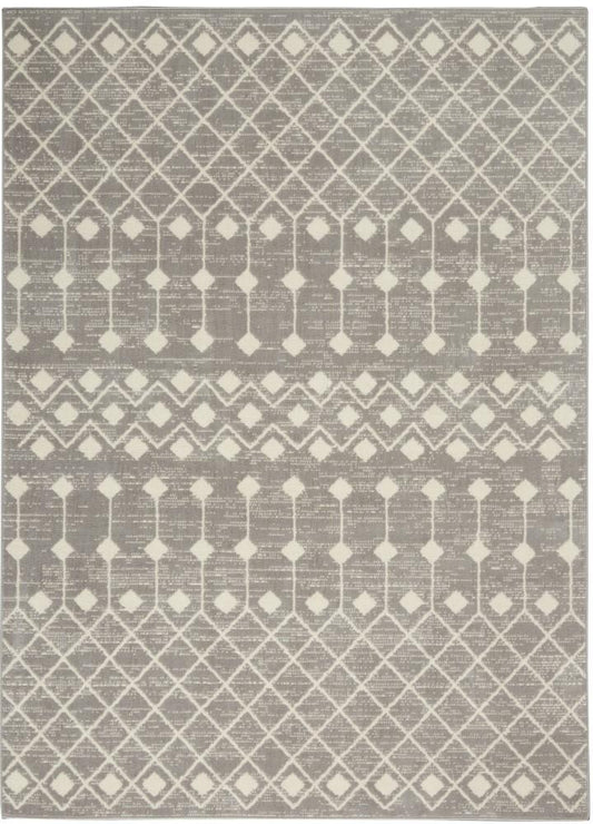 Nourison - Grafix Area Rug - Bone - GRF37-99446809568 veiw 1