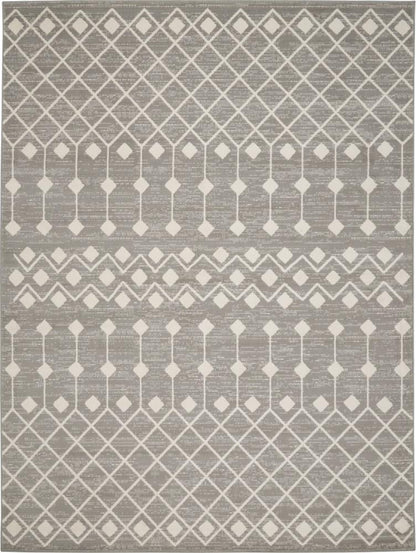 Nourison - Grafix Area Rug - Bone - GRF37-99446850072 veiw 1