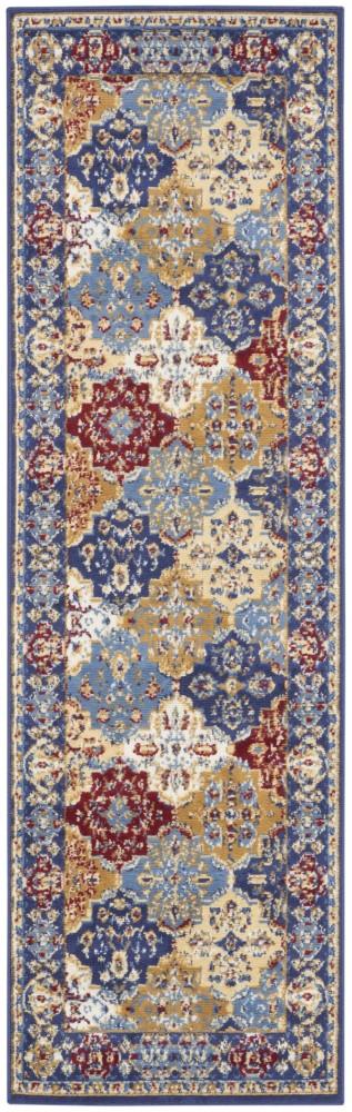 Nourison - Grafix Area Rug - 23in x 76in Multicolor - GRF31-99446809582 veiw 1