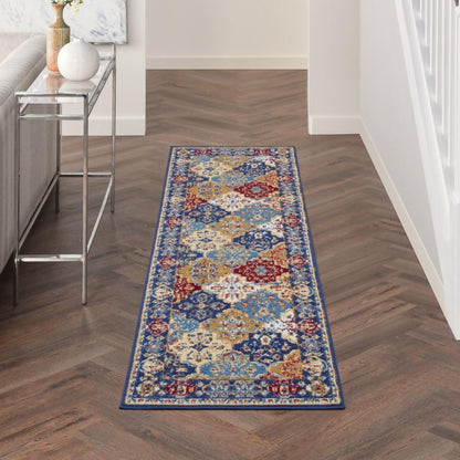 Nourison - Grafix Area Rug - 23in x 76in Multicolor - GRF31-99446809582 veiw 2