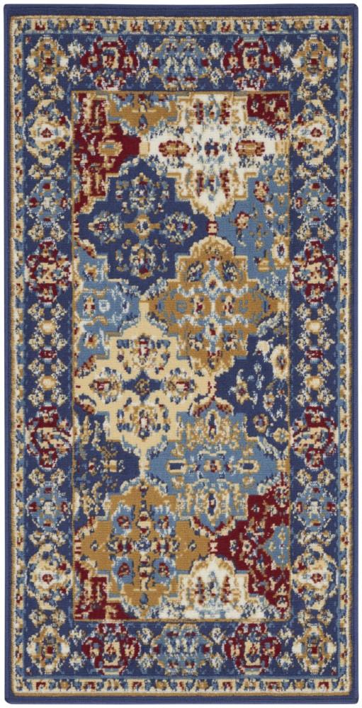 Nourison - Grafix Area Rug - 3 x 5 Multicolor - GRF31-99446809636 veiw 1